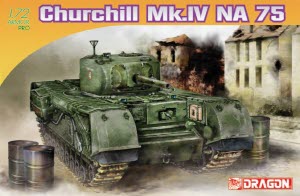 [주문시 바로 입고] BD7507 1/72 Churchill Mk. IV NA 75 - Armor Pro Series