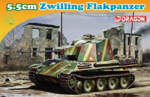 [주문시 바로 입고] BD7488 1/72 5.5cm Zwilling Flakpanzer