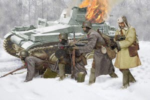 [주문시 바로 입고] BD6744 1/35 Soviet Infantry Winter 1941 (4 Figures Set)