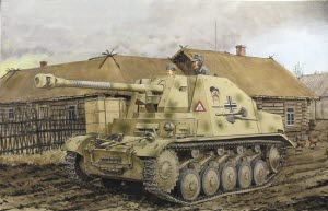 [주문시 바로 입고] BD6423 1/35 Sd.Kfz.131 Panzerjager II fur PaK 40/2 "Marder II" Mid Production