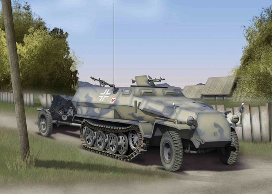 [주문시 바로 입고] BD7352 1/72 Sd. Kfz. 251/1 Ausf. C + 3.7cm PaK 35/36 ~ Armor Pro Series