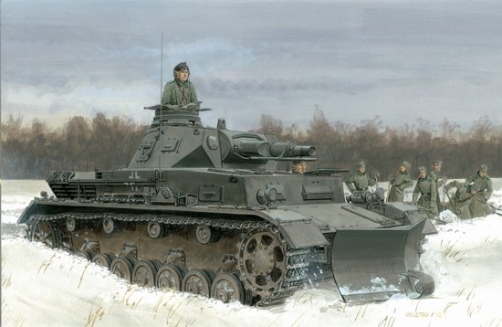 [주문시 바로 입고] BD6764 1/35 Pz.Kpfw. IV Ausf.B mit Schneeraumer System Schmidt