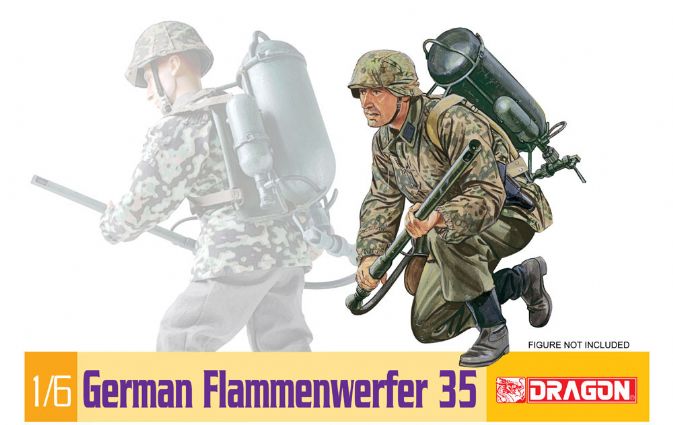 [주문시 바로 입고] BD75036 1/6 German Flammenwerfer 35(인형미포함)