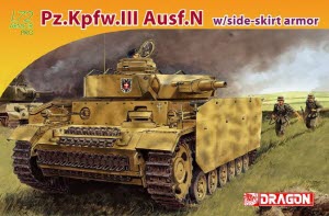 [주문시 바로 입고] BD7407 1/72 Pz.Kpfw.III Ausf.N w/Side-skirt Armor - Armor Pro Series