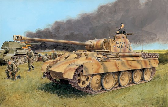 [주문시 바로 입고] BD7494 1/72 Sd.Kfz.171 Panther Ausf. D Early Production - Armor Pro Series