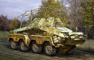 [주문시 바로 입고] BD7444 1/72 Sd.Kfz.263 Funkspahwagen (8-Rad) - Armor Pro Series