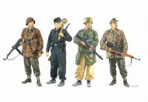 [주문시 바로 입고] BD6694 1/35 Defense of the Reich w/Gen 2 Gear (4 Figures Set)