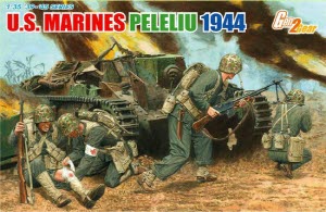 [주문시 바로 입고] BD6554 1/35 U.S. Marines Peleliu 1944 (4 Figures Set)