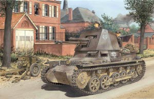 [주문시 바로 입고] BD6258 1/35 Panzerjager I 4.7cm PaK(t) Early Production ~ Smart Kit