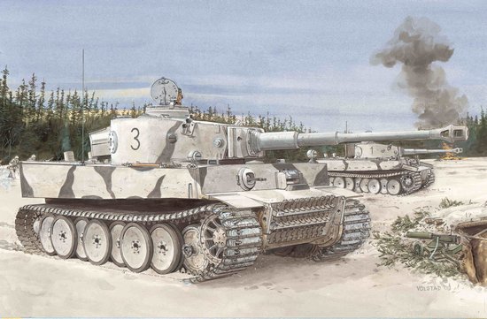 [주문시 바로 입고] BD7376 1/72 Tiger I Initial Production s.Pz.Abt.502 Leningrad Region 1942/43 ~ Armor Pro Series