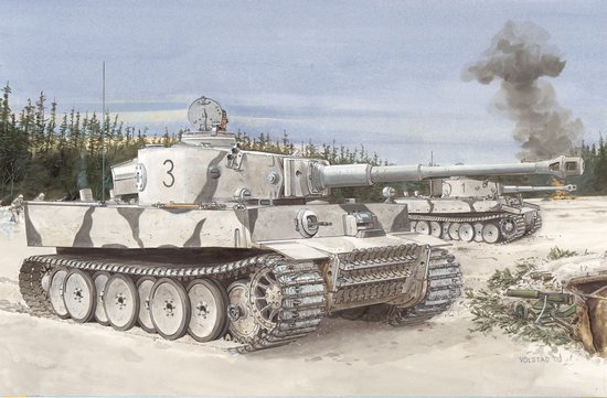 [주문시 바로 입고] BD6600 1/35 Tiger I Initial Production s.Pz.Abt.502 Leningrad Region 1942/3 ~ Smart Kit
