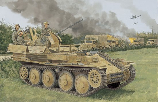 [주문시 바로 입고] BD6590 1/35 Flak 38(t) Ausf. M Late Production ~ Smart Kit