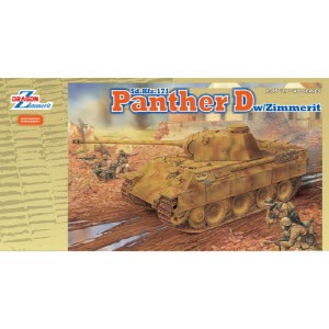 [주문시 바로 입고] BD6428 1/35 Panther Ausf.D w/Zimmerit Coating