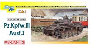 [주문시 바로 입고] BD6394 1/35 Pz.Kpfw.III Ausf.J (2 in 1) ~ Smart Kit