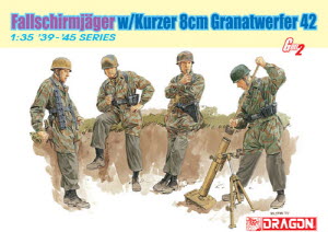 [주문시 바로 입고] BD6373 1/35 Fallschirmjäger 8cm Gr.W.42 Mortar Team ~ Gen