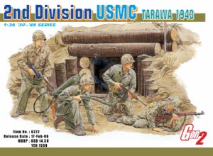 [주문시 바로 입고] BD6272 1/35 USMC 2nd Division Tarawa 1943 (4 figure set) - Gen 2 Series