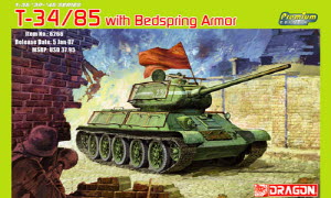 [주문시 바로 입고] BD6266 1/35 T-34/85 with Bedspring Armor