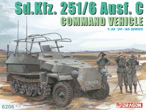 [주문시 바로 입고] BD6206 1/35 Sd. Kfz 251/6 Ausf. C Command Vehicle