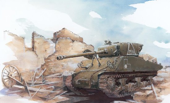 [주문시 바로 입고] BD6188 1/35 M4A2(76) Sherman Red Army