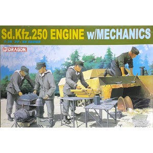 [주문시 바로 입고] BD6112 1/35 SD. KFZ. 250 Engine w/Mechanics