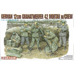[주문시 바로 입고] BD6090 1/35 GERMAN 12cm GRANATWERFER 42 MOTAR w/CREW