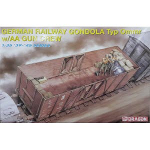 [주문시 바로 입고] BD6086 1/35 German Railway Gondola Type Ommr w/AA Gun Crew