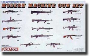 [주문시 바로 입고] BD3806 1/35 Modern Machine Gun Set