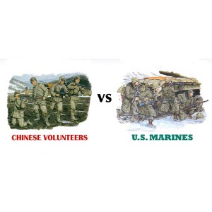 BD6811 1/35 Chinese Volunteers vs U.S. Mariners Korea 1950