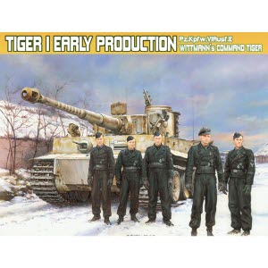 BD7620 1/72 Tiger I Early Production Wittmanns Command Tiger