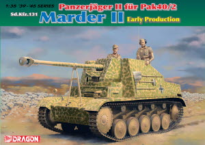 BD6769 1/35 Panzerjager II fur Pak 40/2 Sd.Kfz.131 Marder II Early Production