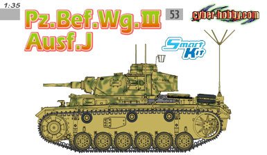 BD6544 1/35 Pz.Bef.Wg.III Panzer III Command Tank Ausf.J