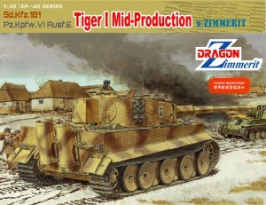 BD6700 1/35 Tiger I Mid-Production w/Zimmerit