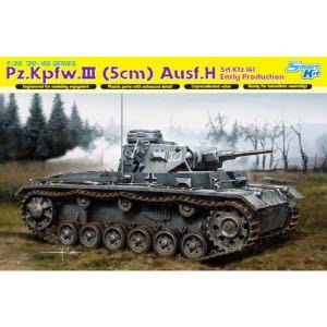 BD6641 1/35 Pz.Kpfw. III (5cm) Ausf. H Sd.Kfz. 141 Early Production - Smart Kit