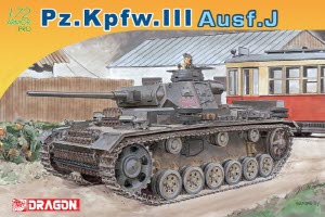 BD7372 1/72 Pz.Kpfw.III Ausf. J Late Production - Armor Pro Series