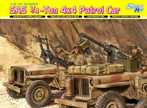 BD6745 1/35 SAS 1/4-Ton 4x4 Patrol Car with Crew