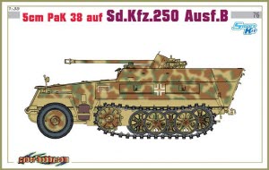 BD6720 1/35 5cm PaK 38 auf Sd.Kfz.250 Ausf.B Neu