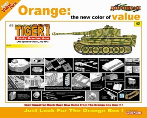 BD9142 1/35 Tiger I Early Production (Pz.Kpfw. VI Ausf. E Sd.KfZ. 181) LAH Operation Citadel July 1943 (Orange)