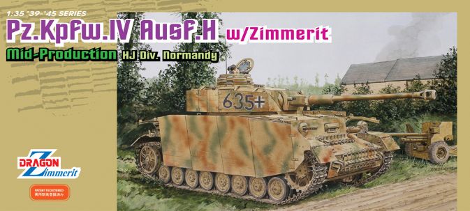 BD6611 1/35 Pz.Kpfw.IV Ausf.H Mid-Production w/Zimmerit