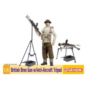 BD75030 1/6 British Bren Gun w/Anti-Aircraft Tripod (인형미포함)