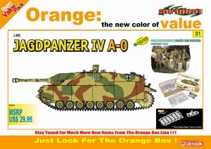 BD9131 1/35 Jagdpanzer IV A-0 + Panzer Lehr Division Figure Set and Magic Track (Orange)