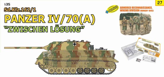 BD9127 1/35 Jagdpanzer IV L/70(A) + Volksgrenadiers Figure Set (Orange)