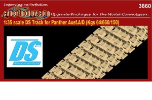 BD3860 1/35 DS Track for panther Ausf. A/D (Kgs 64/660/150)