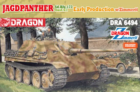 BD6494 1/35 Jagdpanther Ausf.G1 Early Production w/Zimmerit