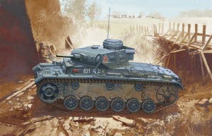 BD6463 1/35 Panzer III Ausf.J Initial Production ~ Smart Kit
