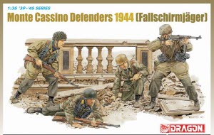 BD6514 1/35 Monte Cassino Defenders 1944 - Fallschirmjager (4 Figures Set)