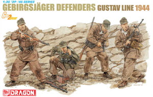 BD6517 1/35 Gebirgsjager Defense Gustav Line 1944