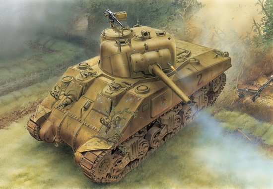 BD6511 1/35 M4 Sherman 75mm Normandy