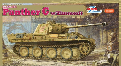 BD6384 1/35 Panther G w/Zimmerit