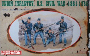 BD7501 1/72 54mm UNION INFANTRY - U.S. CIVIL WAR 1861-1865