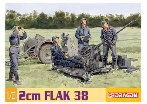 BD75004 1/6 2cm Flak 38